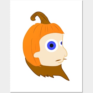 Dumb pumpkin Posters and Art